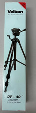 VELBORN DF-40 Deluxe Lightweight Dual Function Tripod 31" to 57" 2.4 lbs. BLACK