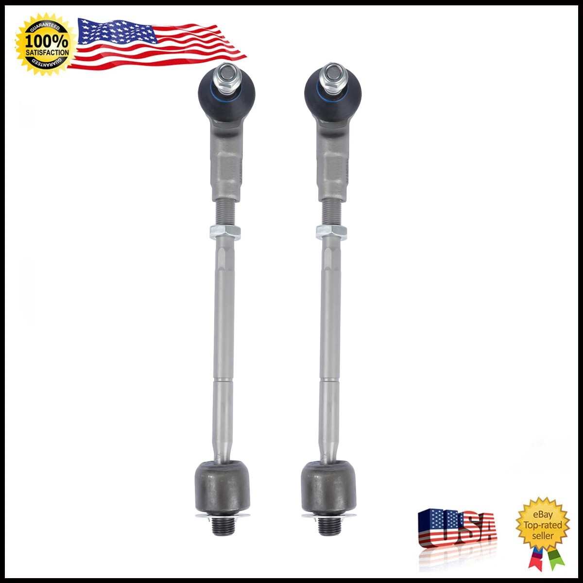 4pcs Front Inner & Outer Tie Rod End Kit for Maserati Quattroporte GT GC 4.7L
