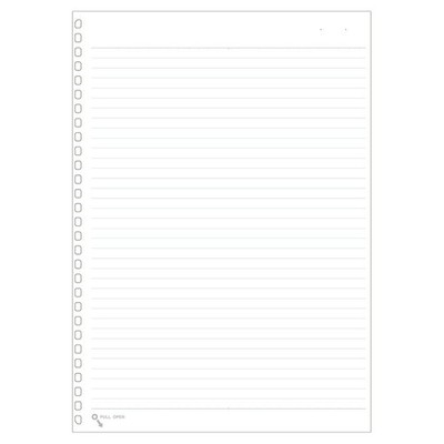Set of 10 Lihit lab. Open Ring Twist Notebooks (Compatible with N-1600N Refills)