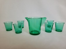 Vintage Akro Agate children's water set