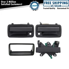 Exterior Door & Tailgate Handle Set Fits 96-00 Hombre 97-04 S10 Sonoma