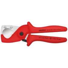 Knipex Hose and PlastiCut Conduit Cutter 185mm Cuts 25mm Exterior Diameter 08643