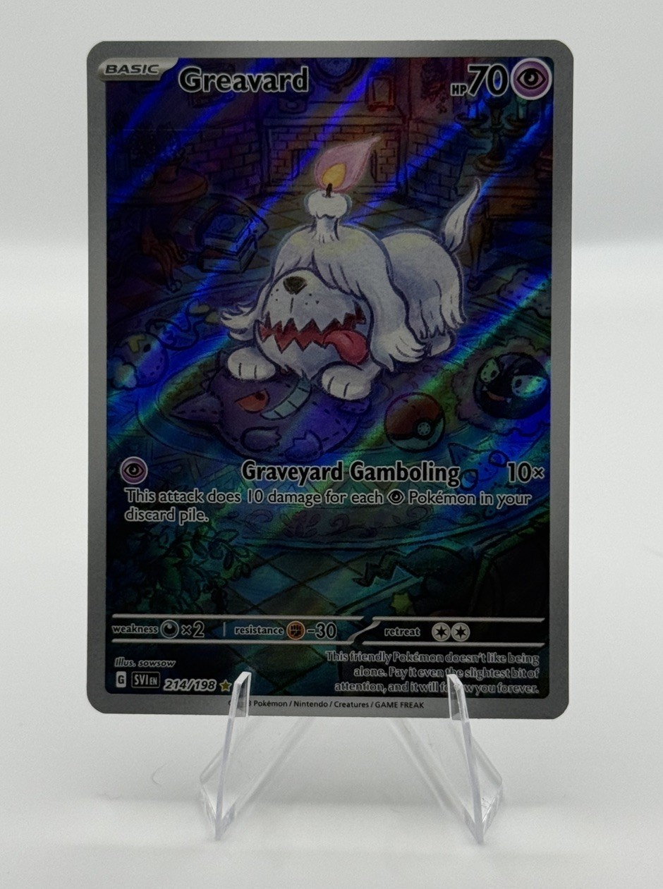 Greavard 214/198 SV01: Scarlet & Violet Base Set Holo