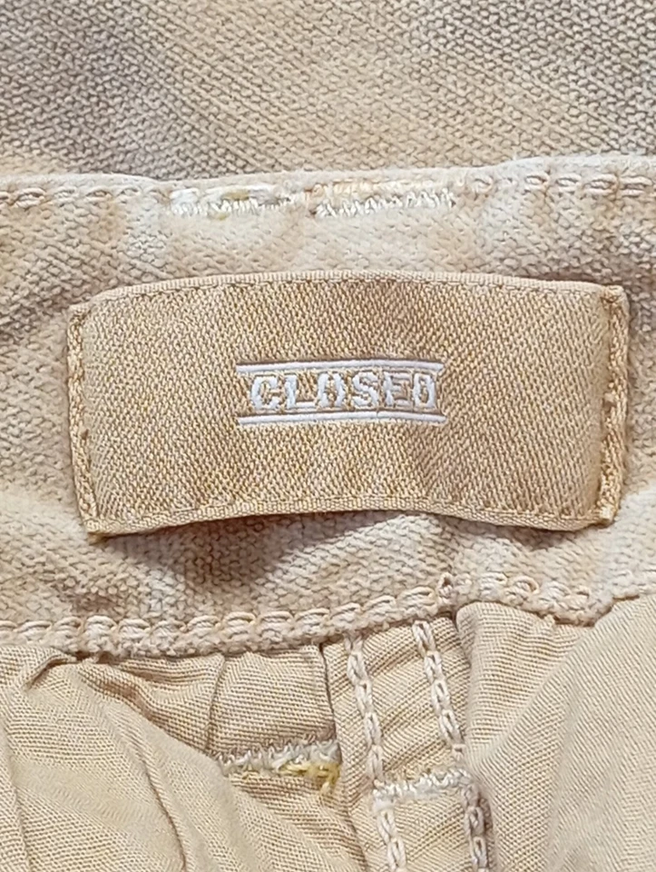 CLOSED Pantalon taille haute Dames Pantalon T EU 42 jaune primevère - Photo 4/4