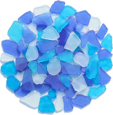 Sea Glass for Crafts - 14Oz Frosted Seaglass Pieces - Vase Filler and Aquariu...
