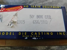 Roundhouse HO Scale Kit - 50' Box Car #1915 CSX/SBD