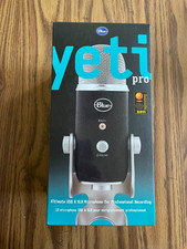 Blue Yeti Pro USB XLR Condenser Microphone Professional Recording with Box