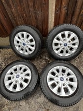 GENUINE 16 FORD TRANSIT CUSTOM LIMITED SPORT ALLOYS WHEELS GOODYEAR TYRES