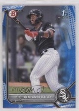 2022 Bowman Prospects Blue Pattern Border 71/125 Benyamin Bailey #BP-8 7bt