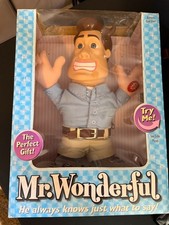 NEW, Vintage, Mr. Wonderful Talking Doll  2003  PM31969