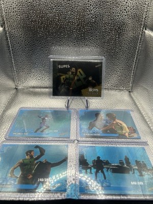 THE BOYS Upper Deck Skybox LOT 4 Numbered Cards + 3D lenticular SP - HITS ONLY 