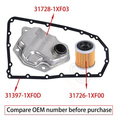 New Transmission Filter Kit 2824A006 For Nissan Juke 2011-2016 1.6L L4