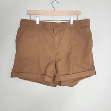Social Standard by Sanctuary Fortune Shorts Tan Women’s Size XXL