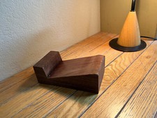 walnut desktop speaker stands pair 