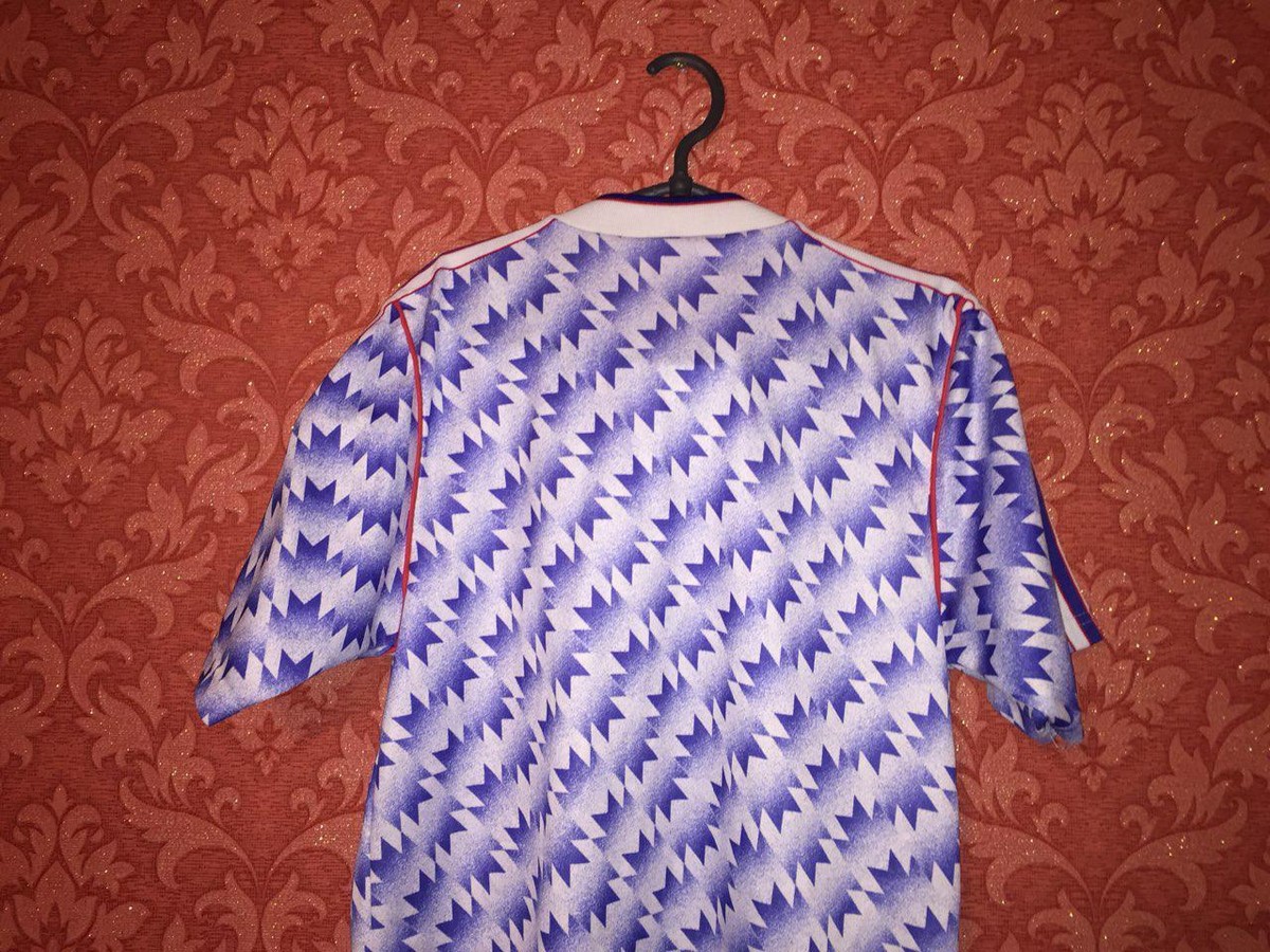 MANCHESTER UNITED MAN UTD VINTAGE 1990-1992 90-92 ADIDAS AWAY