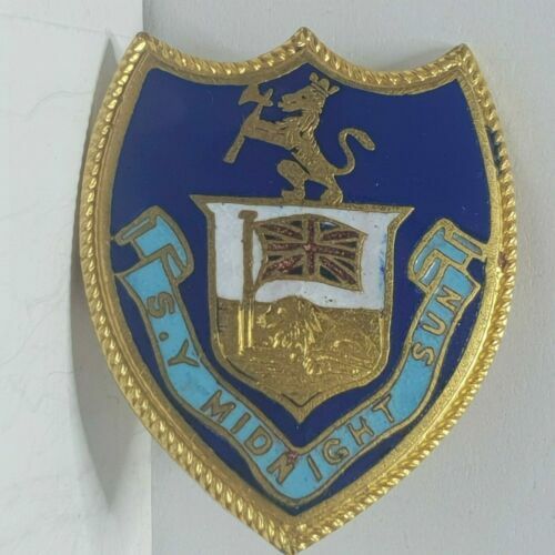 Ski : ancien insigne de ski de la Station des Chamrousses