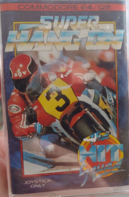 Super Hang-On (Electric Dreams 1987) Commodore 64 (Tape, Box, Manual) works 8bit