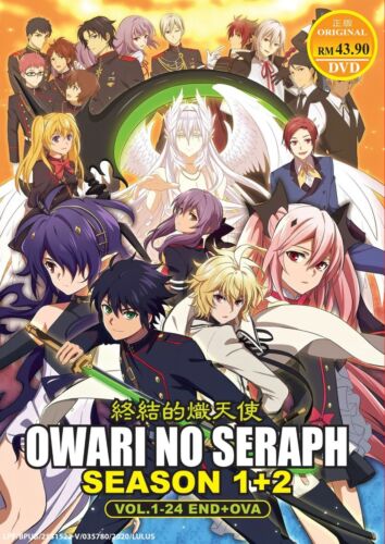 Seraph of the End (Season 1&2: VOL.1 - 24 End + OVA) ~ English Dubbed Version ~ - Picture 1 of 6