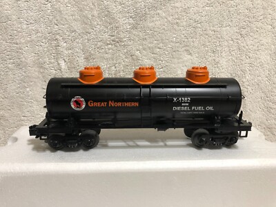 Rail King Tough and Rugged O and O-27 Freight Cars Great Northern 3-Dome 30-7326
