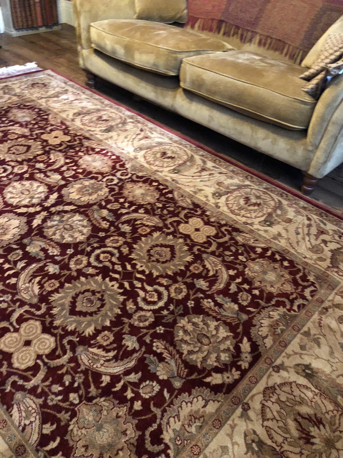 Beautiful Extra Large Pure New Zealand Wool Royal Keshan John Lewis Rug eBay