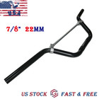 7/8" Mid Handlebars Handle Bars Fit ATV Pit Dirt Bike Offroad Motorcycle Black+