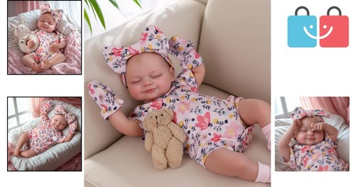 Skylar 17-Inch Limited Edition Reborn Baby Doll - Perfect for Gifts & Role Play - Picture 2 of 10