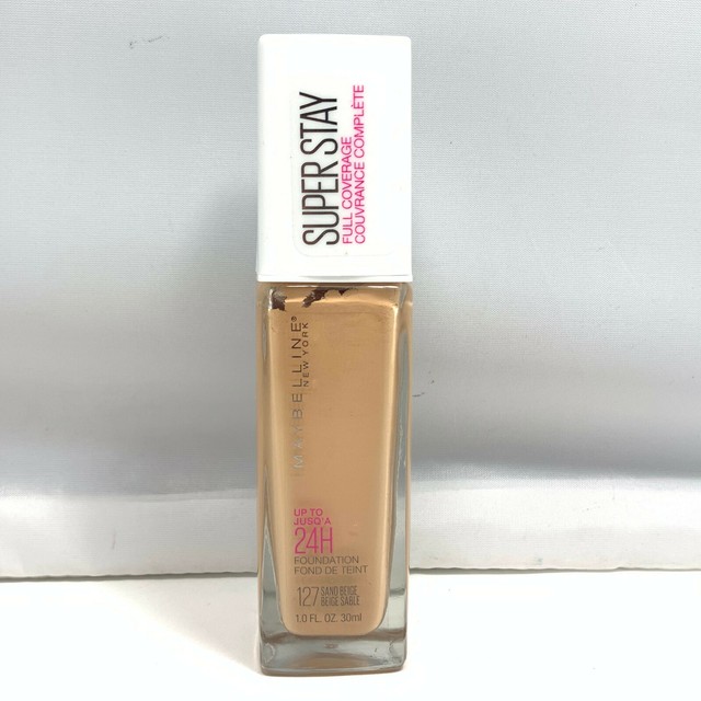 maybelline superstay foundation 127 sand beige