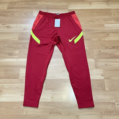 Red nike soccer pants hotsell