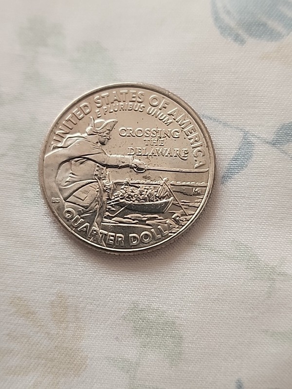 2021 D Washington Crossing the Delaware Quarter