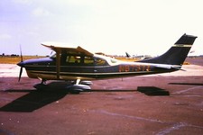 CESSNA 182 SKYLANE Aircraft - Vintage 35mm SLIDE (c1970s)
