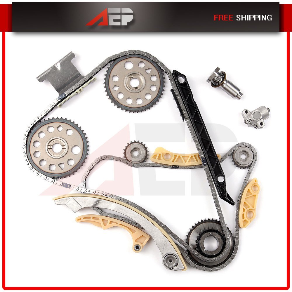 Qpot サターン Timing Chain Balance Shaft Kit fits 06-10 Saturn Sky Vue 2.2