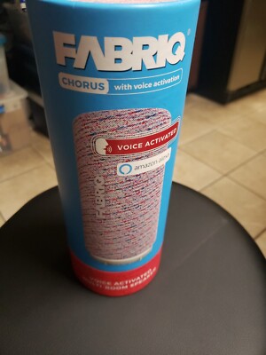 FABRIQ Chorus Voice Activated Alexa Enabled Multi-Room Speaker brand new sealed 