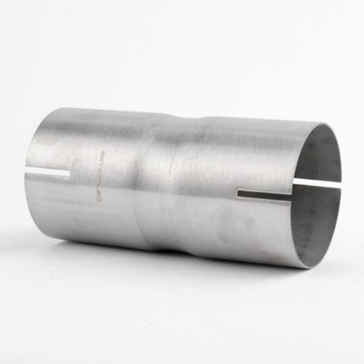 Ø 2,5 Zoll Doppelschelle Rohrverbinder 80mm lang verzinkt Brandneu 2 Stück