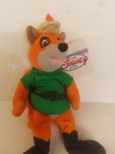 Disney Bean Bag Robin Hood 8" Mint WIth All Tags Disney Store Exclusive