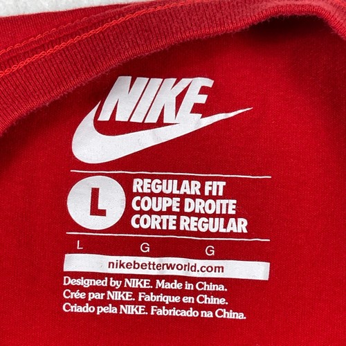 Nike Shirt Mens Large Red King Is King Lebron James LBJ South Beach Miami FL - Picture 4 of 13