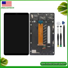 Black For Samsung Galaxy Tab A7 Lite SM-T220NZ LCD Touch Screen Digitizer Frame