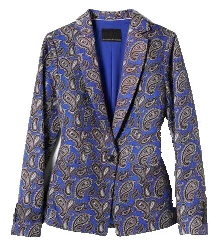 Paisley Casual Blazer para Mujer