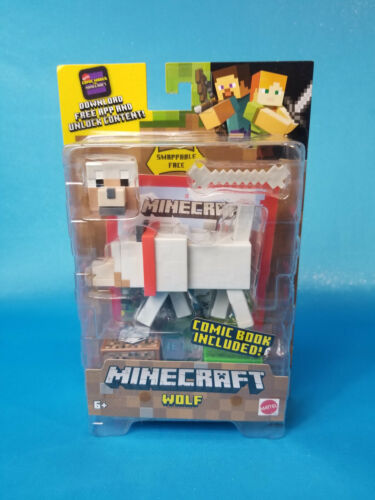 Figura de creador de cómics de Minecraft *ELIGE* Creeper Zombie Enderman gato cerdo Alex y más - Imagen 101 de 191