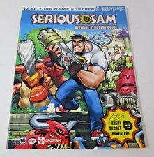 Serious Sam Brady Games Official Strategy Guide Pre Owned