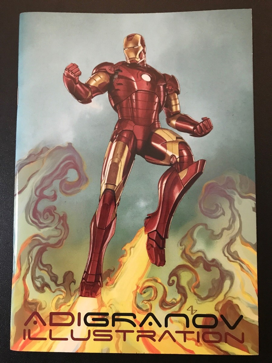 Adi Granov Illustration 1　アディ・グラノフ　直筆サイン クラシック本・雑誌・漫画 - Adi Granov Illustration 1 アディ
