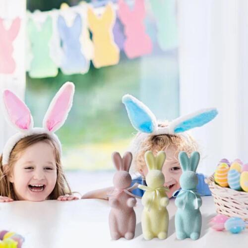 Simulation short plush Easter bunny small ornaments FAST - Picture 9 of 16