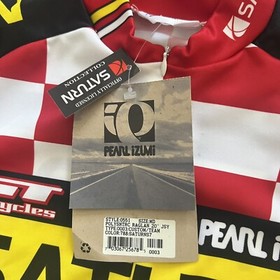 CLARA HUGHES TREK SATURN CYCLING JERSEY Medium