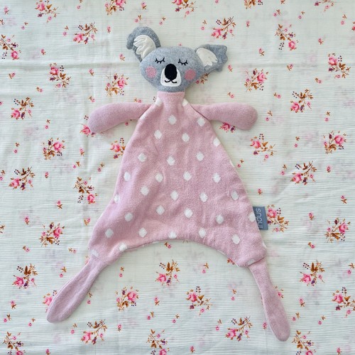 Indus Pink Baby Toddler Koala Soft Toy Comforter