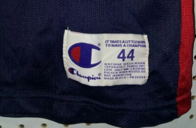 Vintage USA Basketball Jersey Champion Sz 44 | eBay