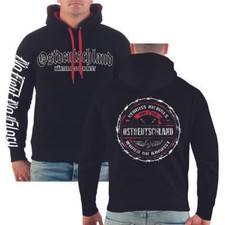 Herren Kapuzenpullover Ostdeutschland mit Rü...