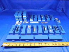 LARGE LOT OF DELTRONIC PIN PLUG GAGES WITH CERTIFICATIONS OF ACCURACY PRECISION