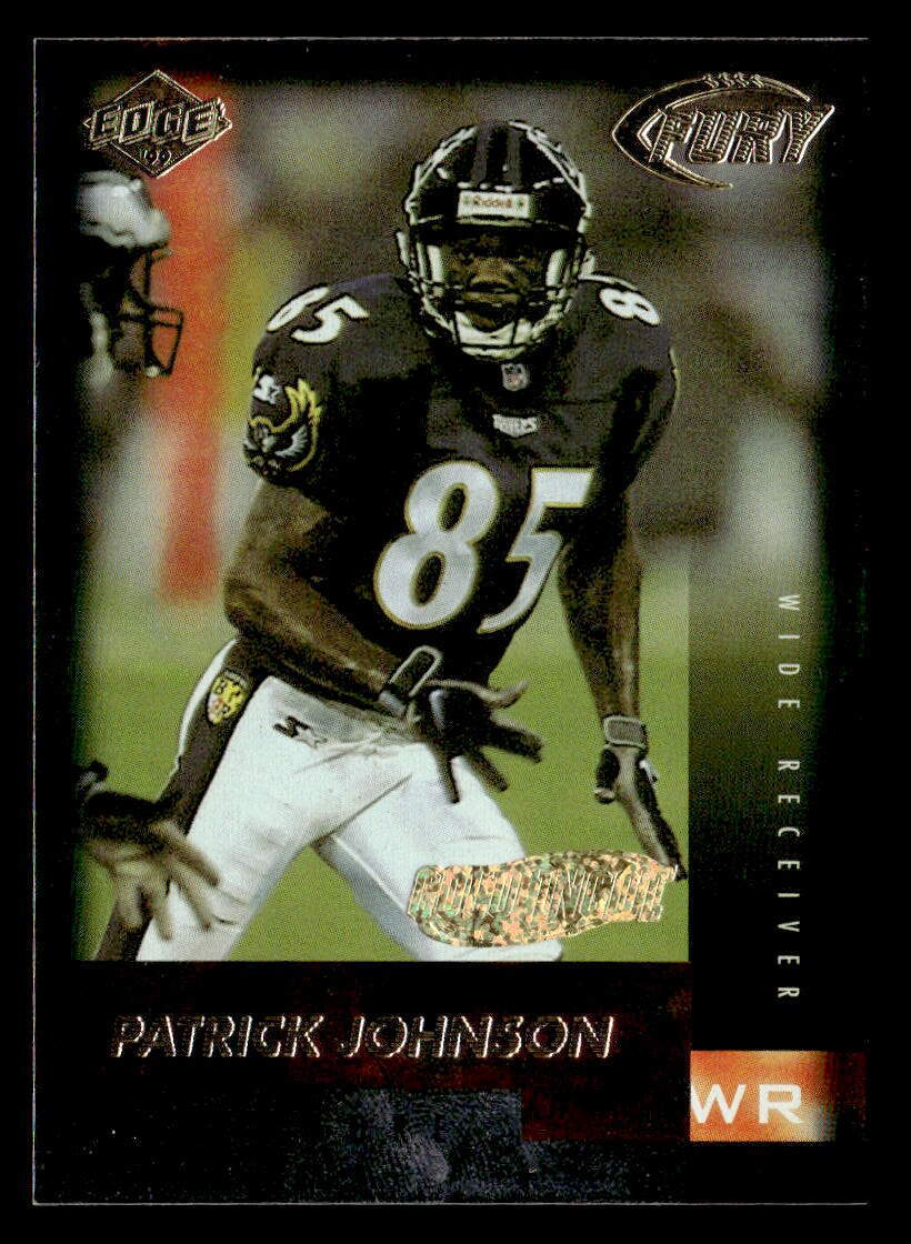 Pat Johnson 1999 Collector's Edge Fury  Card #75 Baltimore Ravens