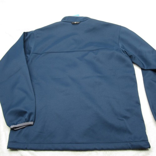 Columbia Jacket Mens Large Blue Ascender Softshell Pockets Full Zip Logo NEW - Picture 2 of 14