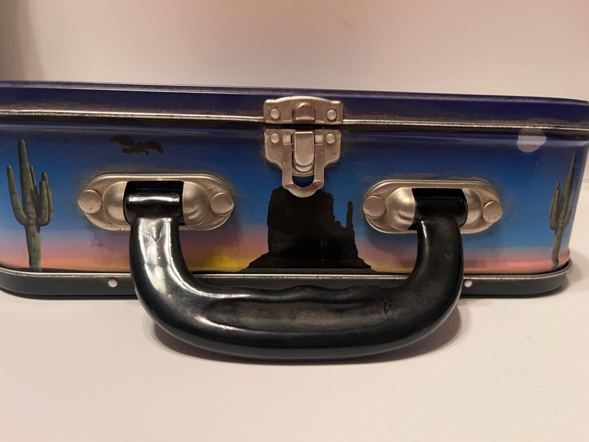 Vintage 1999 Accoutrements Happy Trails Cowboy Collectible Tin