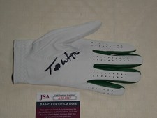 Tom Watson Hand Signed Masters Golf Glove JSA #AR54047 PGA Masters Winner